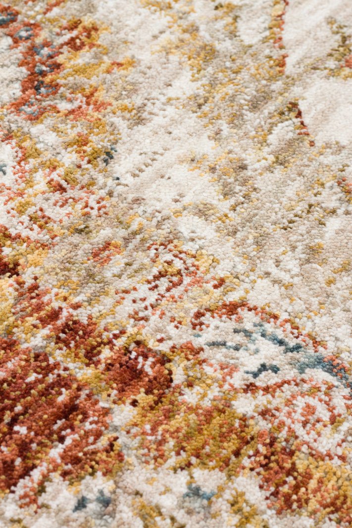 Antique Rose Filigree Rug - Aladdinrugs