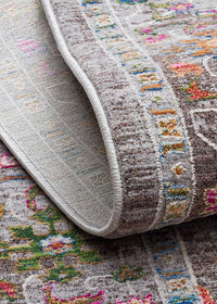 Chromatic Rosette Field Rug - Aladdinrugs