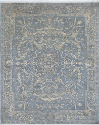 Dijon Blue Ornament Rug 244 × 305 cm (8 x 10)
