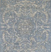 Dijon Blue Ornament Rug 244 × 305 cm (8 x 10)