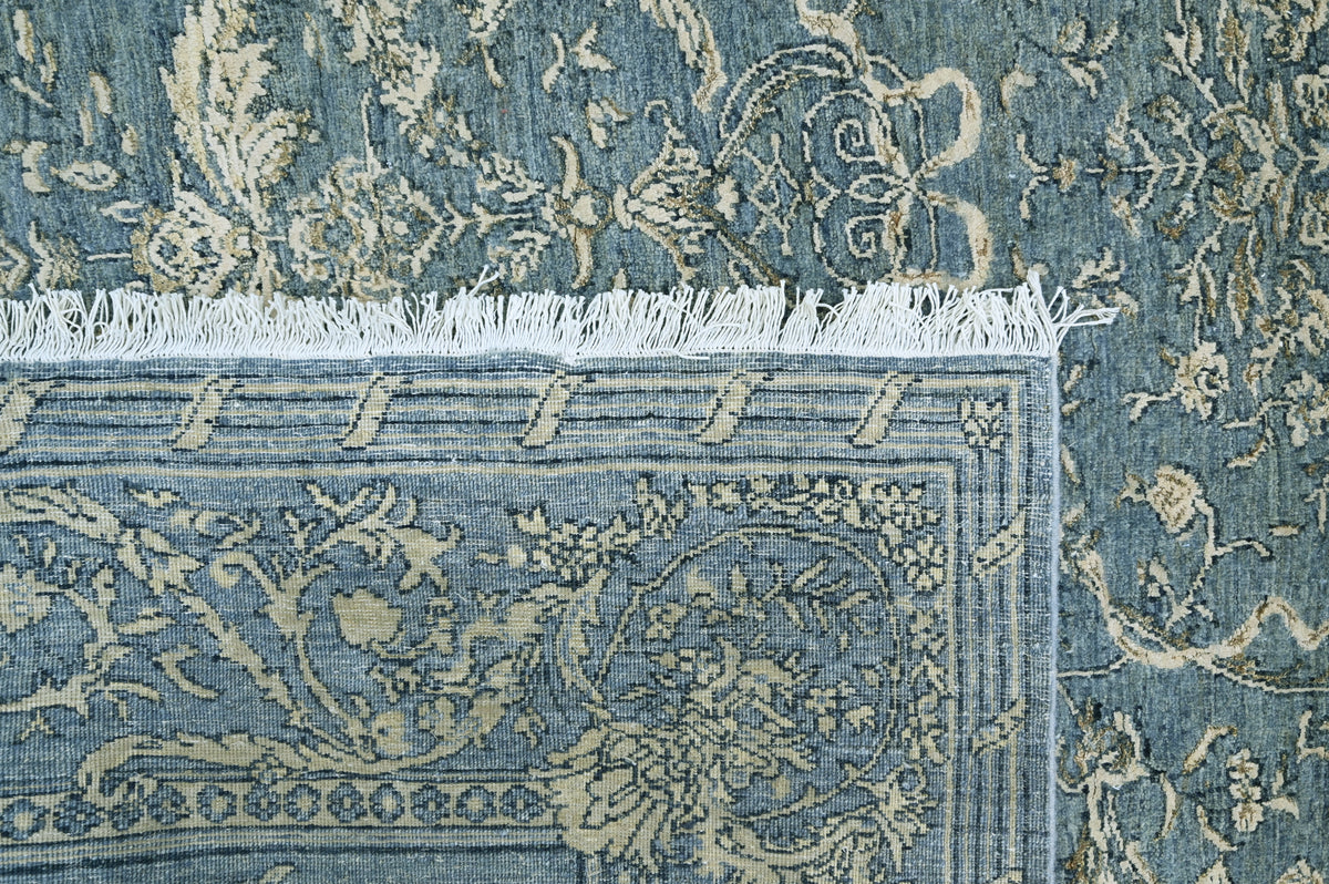 Dijon Blue Ornament Rug 244 × 305 cm (8 x 10)