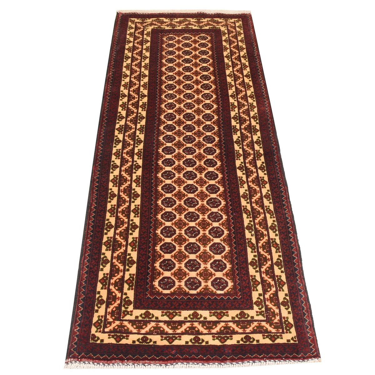 Handmade Wool Runner Rug 150 x 196 cm (ID 6198)