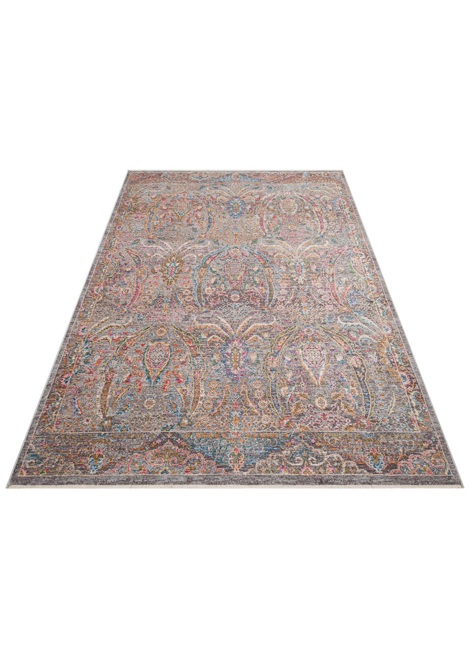 Faded Jewel Tapestry Turkish Rug - Aladdinrugs
