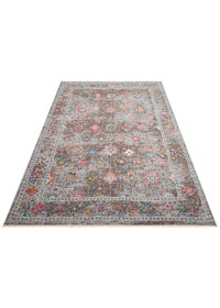 Chromatic Rosette Field Rug - Aladdinrugs