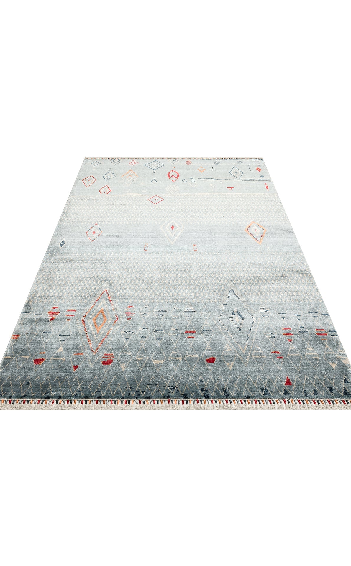 Glacier Diamond Weave Rug - Aladdinrugs