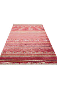 Scarlet Heritage Stripes Rug - Aladdinrugs