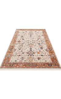 Terracotta Bazaar Turkish Rug - Aladdinrugs
