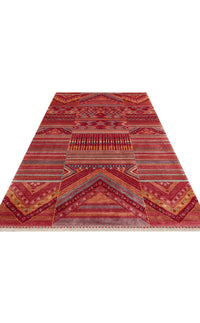 Saffron Tribal Mosaic Rug - Aladdinrugs