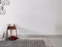 Smoked Steppe Geometry Rug - Aladdinrugs