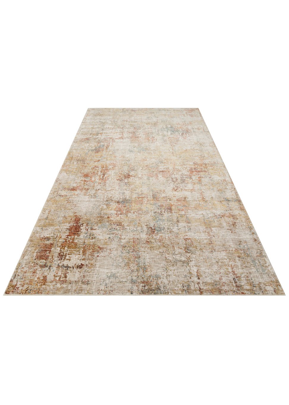 Sunwashed Ember Canvas Rug - Aladdinrugs