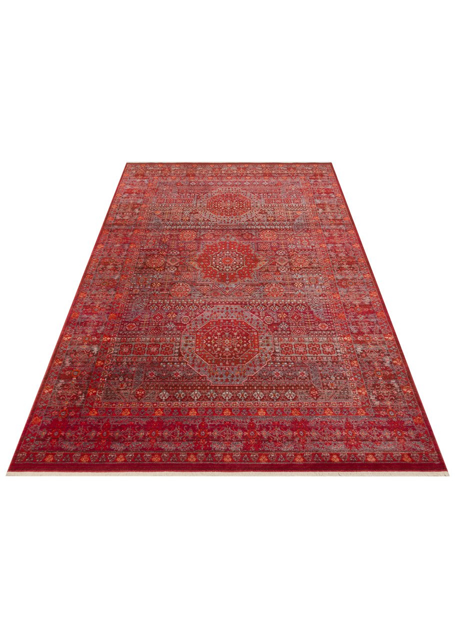 Antique Serapi Red Turkish Rug - Aladdinrugs