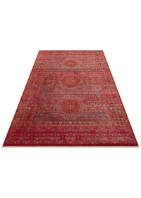 Antique Serapi Red Turkish Rug - Aladdinrugs