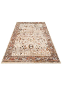 Antique Oushak Ivory Rug - Aladdinrugs