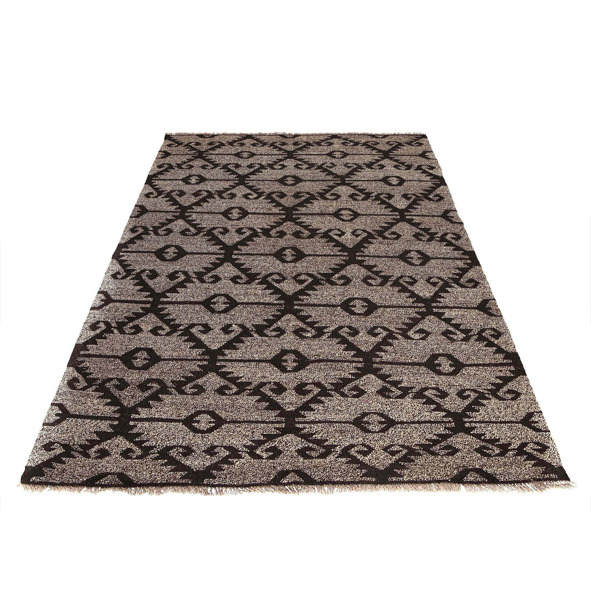 Multi-Color Moroccan Kelim 5' 1" x 6' 11" (ft) - No. 7439