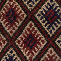 Handmade Flatweave Kilim 4' 4" x 7' 9" (ft) - No. 7666