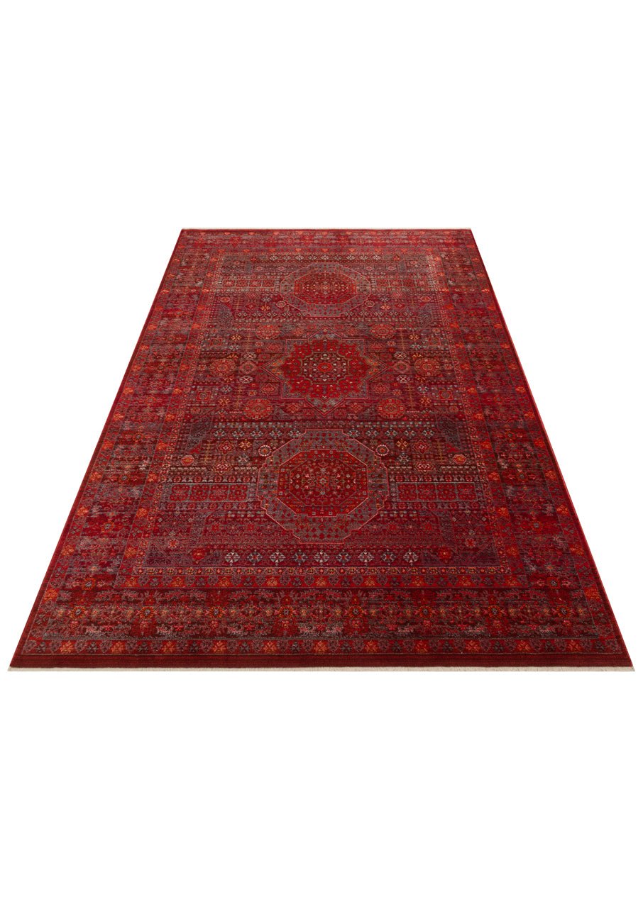 Antique Serapi Red Turkish Rug - Aladdinrugs