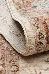 Antique Oushak Ivory Rug - Aladdinrugs