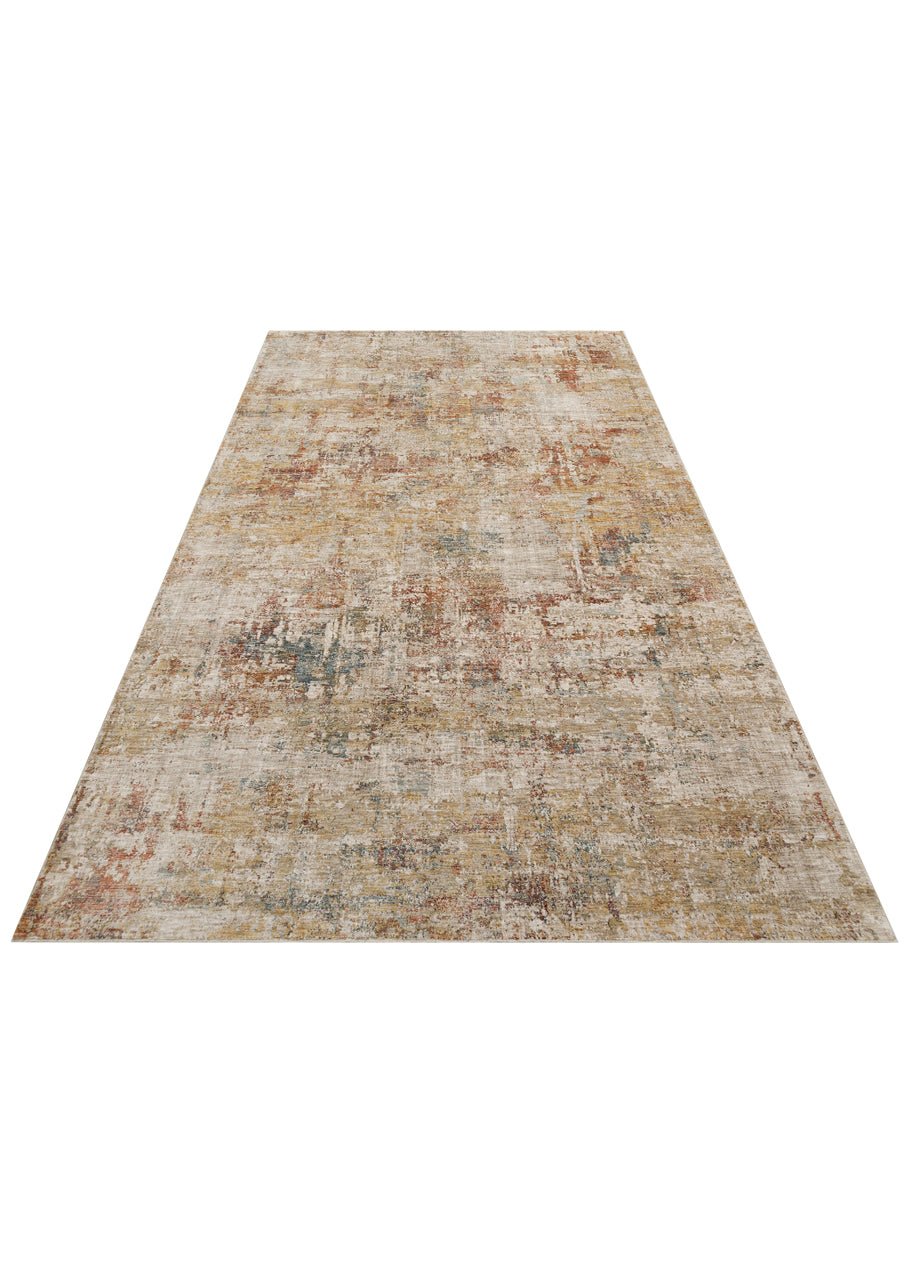 Sunwashed Ember Canvas Rug - Aladdinrugs