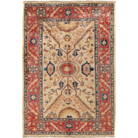 Handmade Heriz Oriental Wool Premium Rug 118x189 cm (ID 8957)