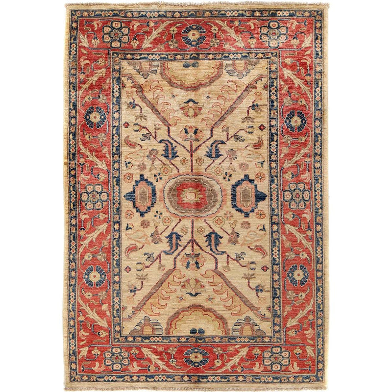 Handmade Heriz Oriental Wool Premium Rug 118x189 cm (ID 8957)