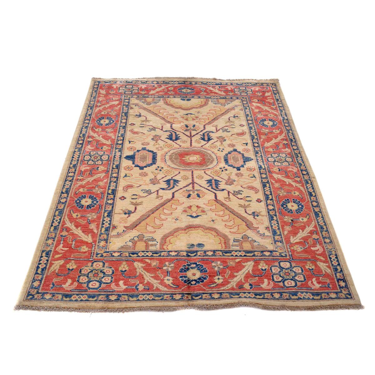 Handmade Heriz Oriental Wool Premium Rug 118x189 cm (ID 8957)