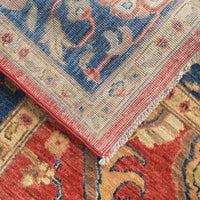 Handmade Heriz Wool Area Rug 123x181cm (ID 8960)