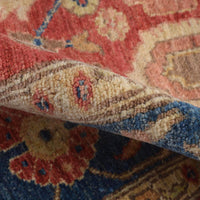 Handmade Heriz Wool Area Rug 123x181cm (ID 8960)