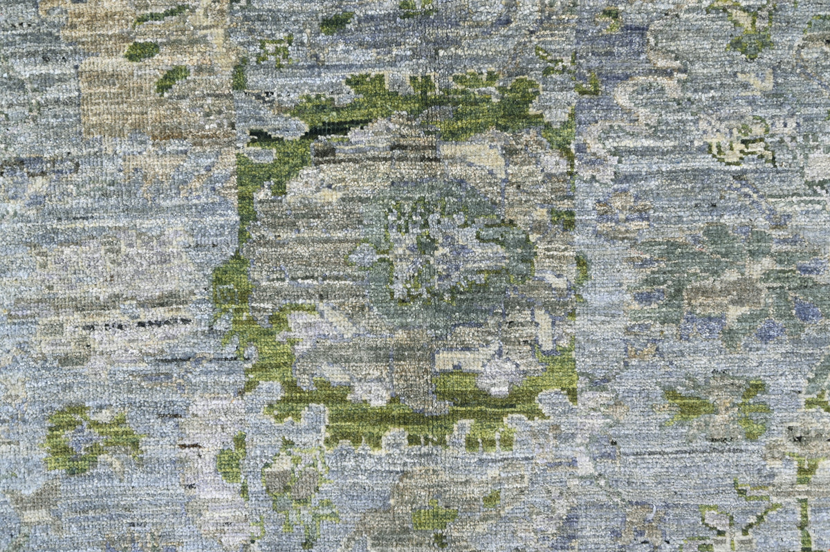 Chelsea Blue in Botanical Fade Rug 244 × 305 cm