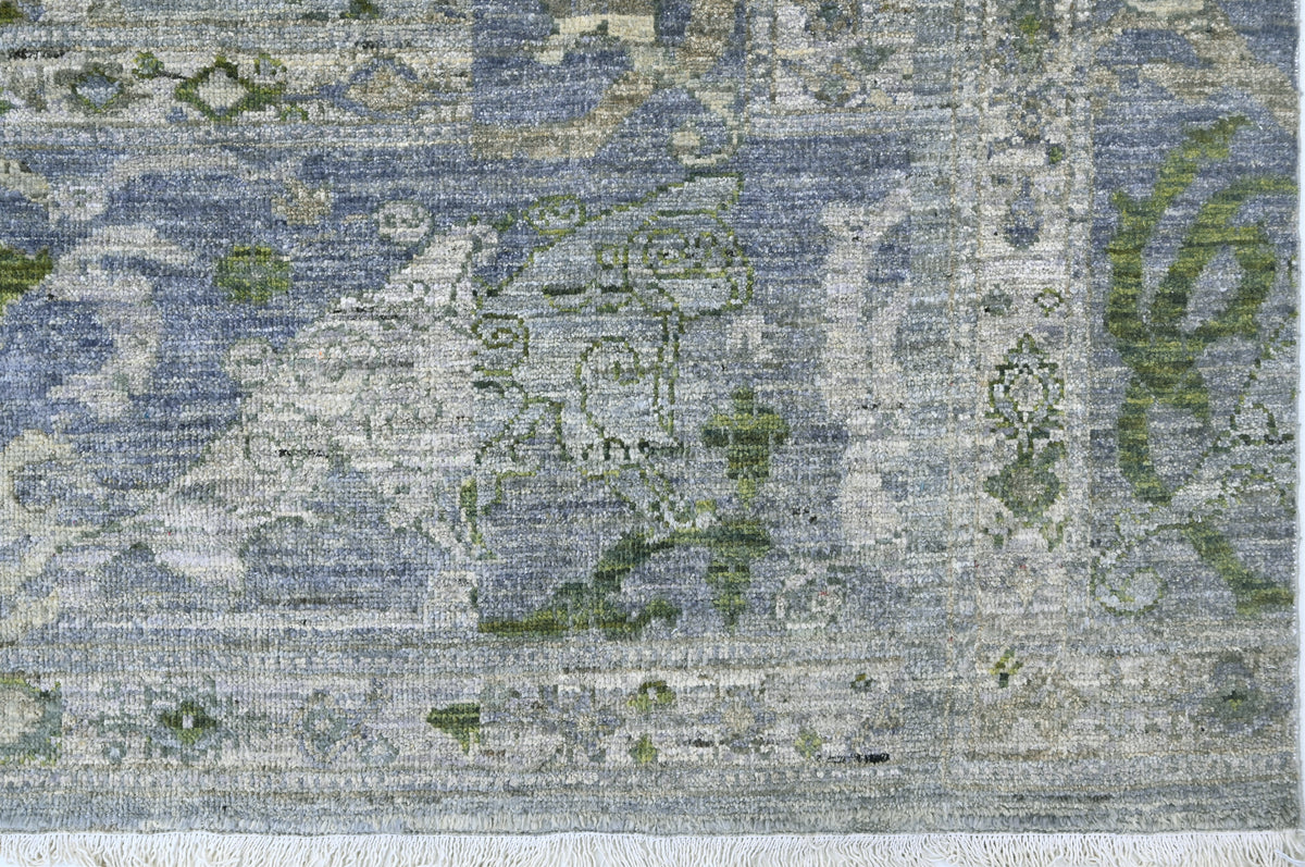 Chelsea Blue in Botanical Fade Rug 244 × 305 cm