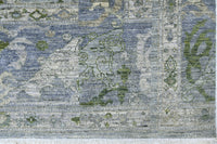 Chelsea Blue in Botanical Fade Rug 244 × 305 cm