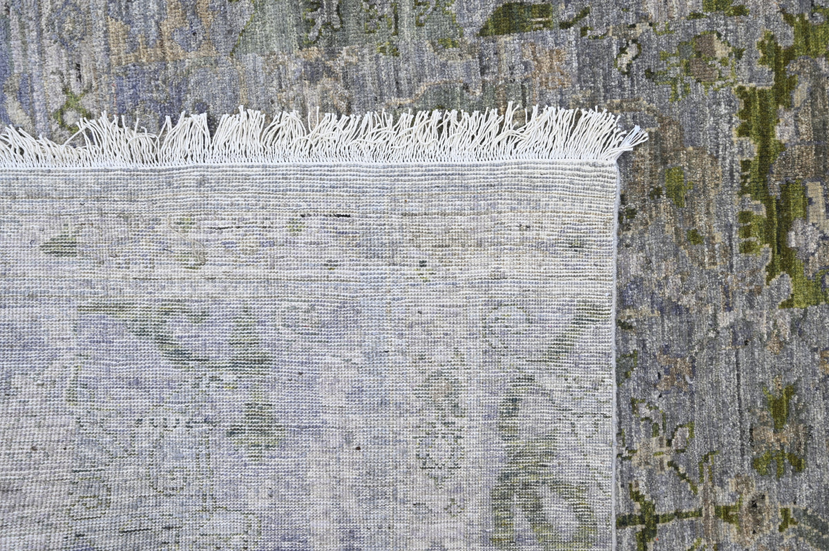 Chelsea Blue in Botanical Fade Rug 244 × 305 cm