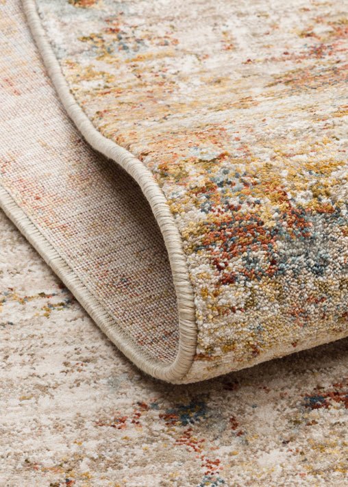 Sunwashed Ember Canvas Rug - Aladdinrugs