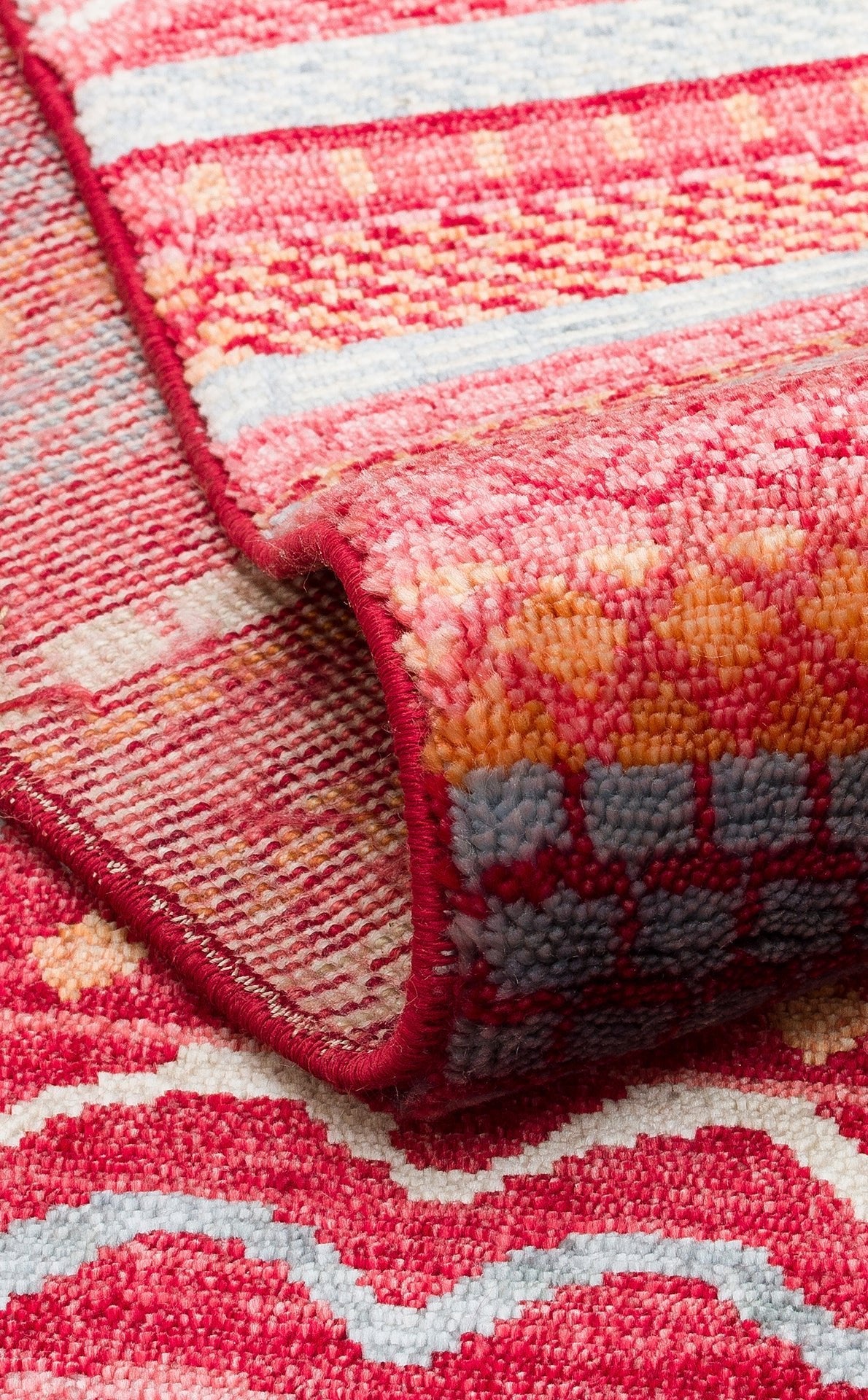 Saffron Tribal Mosaic Rug - Aladdinrugs