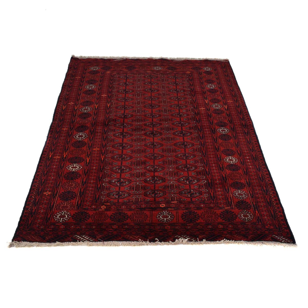 Premium Handmade Bokhara Wool Oriental Rug 120x181cm (ID 9034)