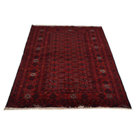 Premium Handmade Bokhara Wool Oriental Rug 120x181cm (ID 9034)