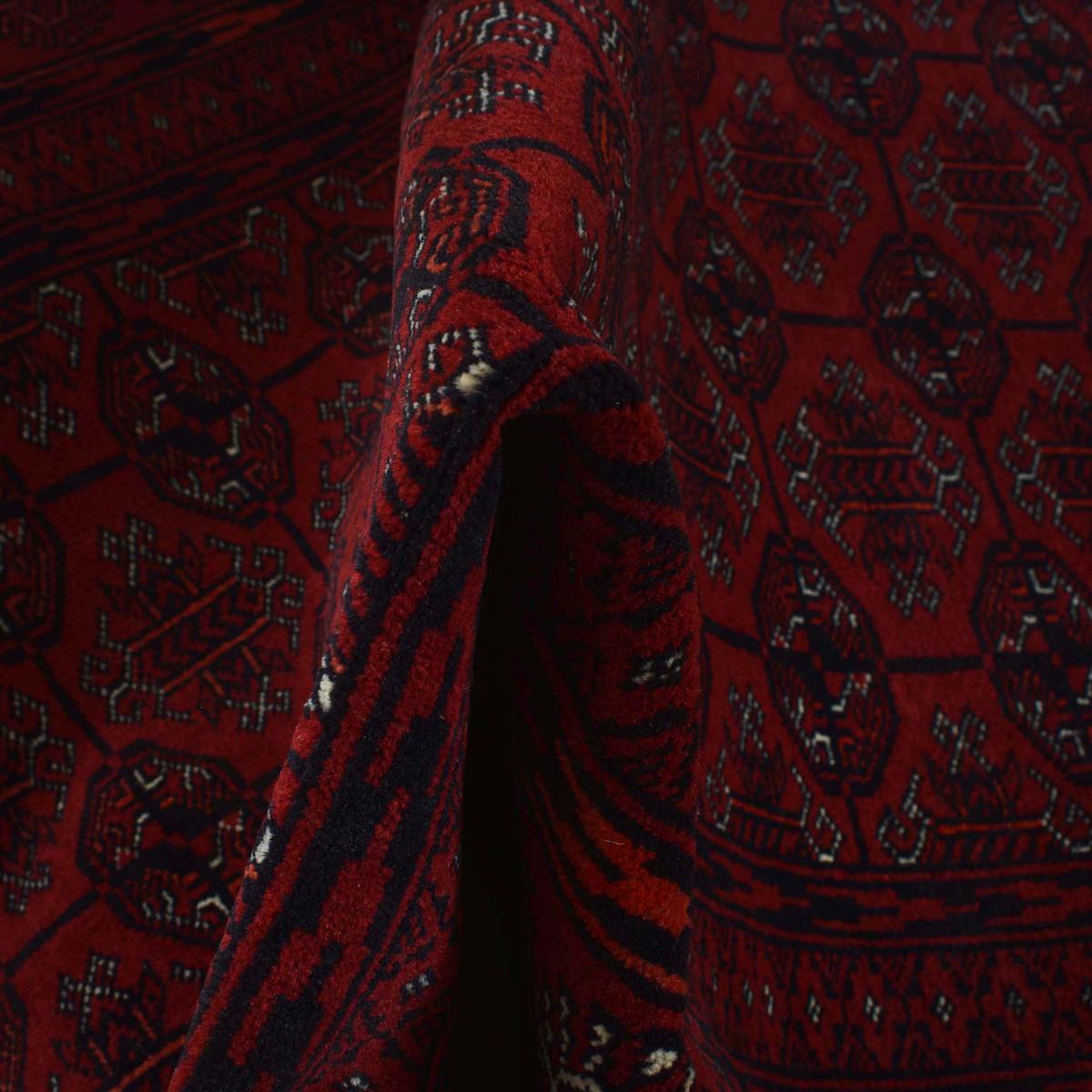 Premium Handmade Bokhara Wool Oriental Rug 120x181cm (ID 9034)