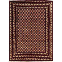 Handmade Wool Khoja Roshnai Area Rug 196 x 282 cm (ID 9052)