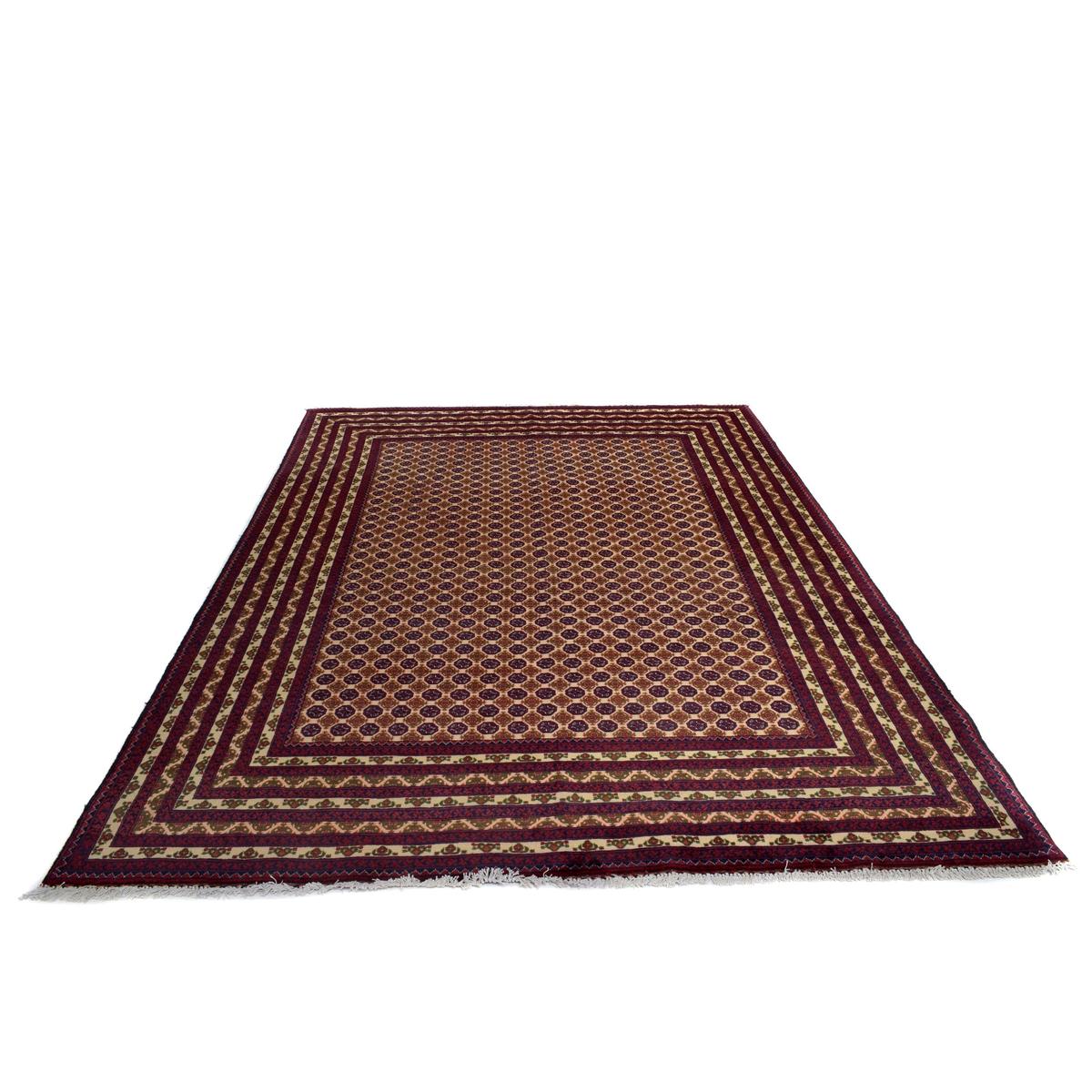 Handmade Wool Khoja Roshnai Area Rug 196 x 282 cm (ID 9052)