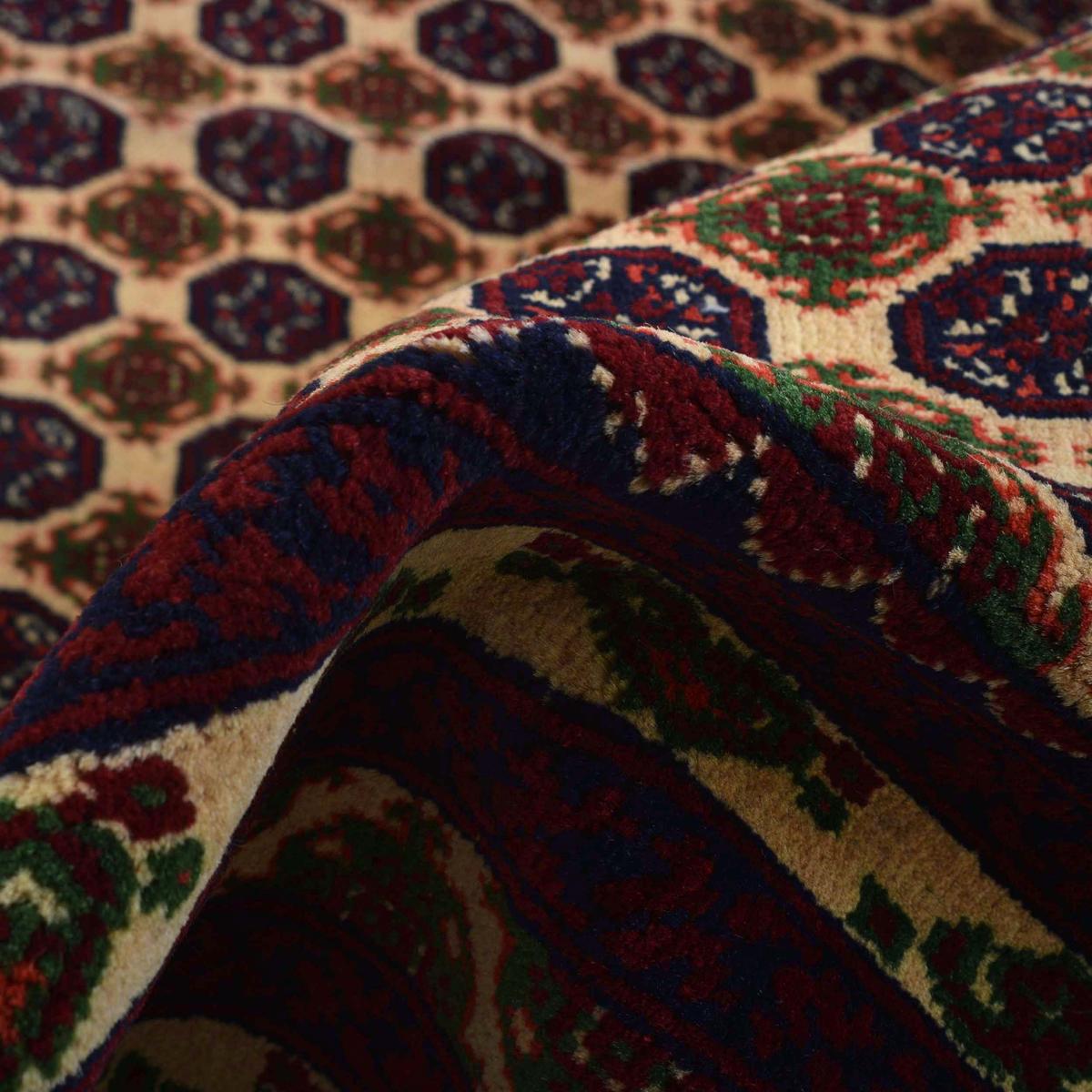 Handmade Wool Khoja Roshnai Area Rug 196 x 282 cm (ID 9052)