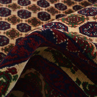 Handmade Wool Khoja Roshnai Area Rug 196 x 282 cm (ID 9052)