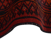 Handmade Wool Oriental Bokhara Area Rug 84x113in (ID 9223)