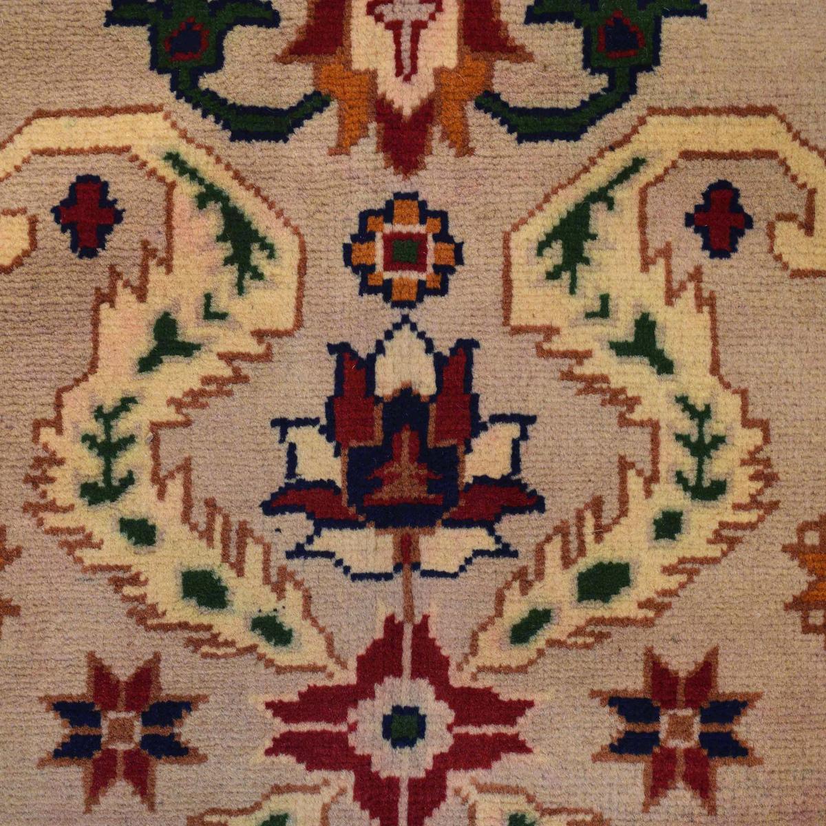 Handmade Khoja Roshnai Wool Area Rug 79x124in (ID 9225)