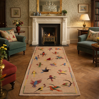 Embroidered Kilim Runner Rug 98 x 209 (cm) Carpet ID P35159