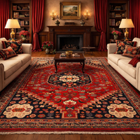 Handmade Shirazi Oriental Wool Rug 169x230 cm (ID B29780)
