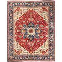 Handmade Heriz Wool Rug 240 x 306 cm (ID B17238)