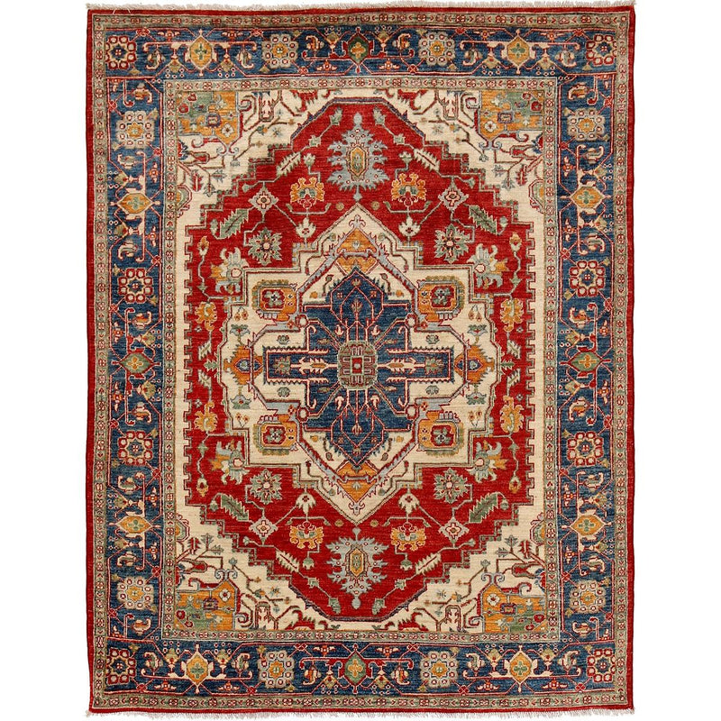Heriz Wool Area Rug 153 x 199 (cm) (ID B19903)