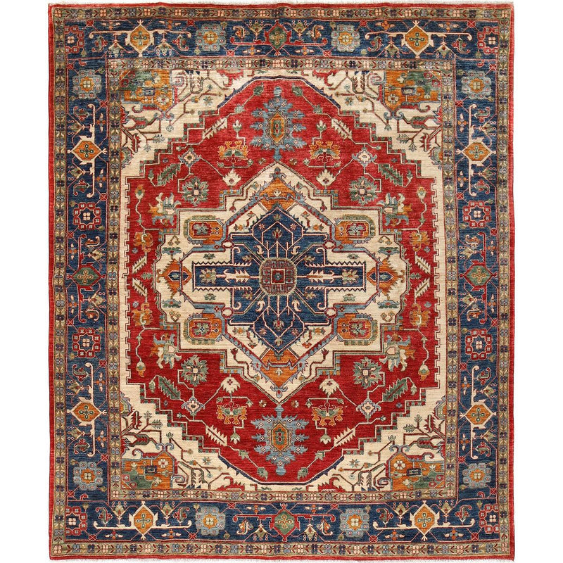 Hand Knotted Persian Heriz Rug 247x297 cm (ID B19906)