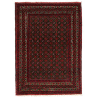 Handmade Wool Oriental Area Rug 41×58 in (ID B21050)