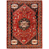 Handmade Wool Area Rug 173 x 243 cm (ID B29776)