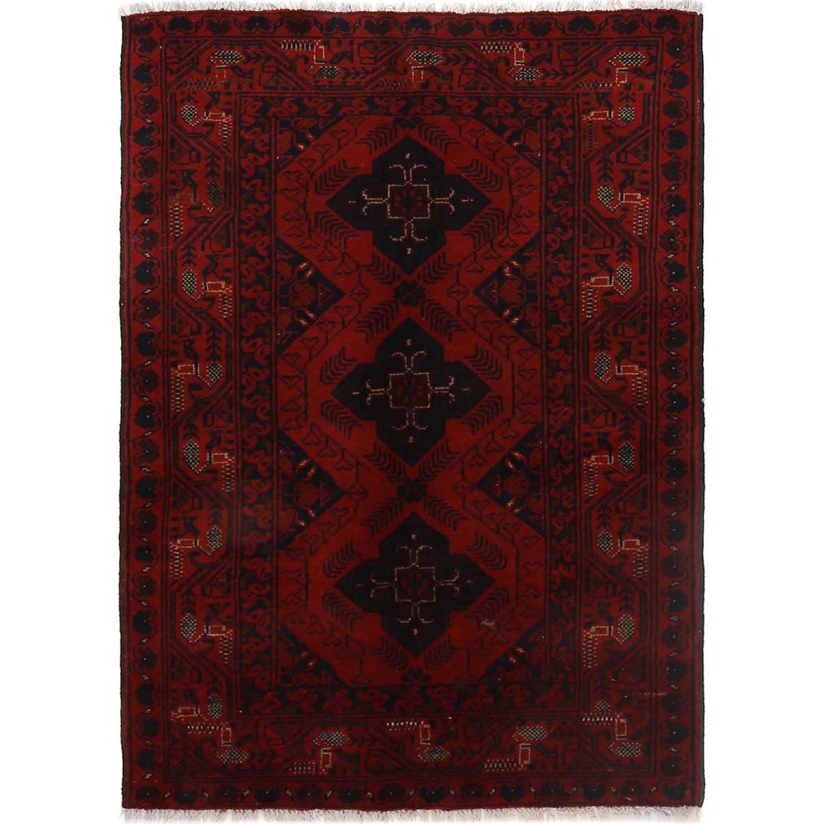 Premium Handmade Khal Mohammadi Wool Area Rug 102x148cm (ID B30054)